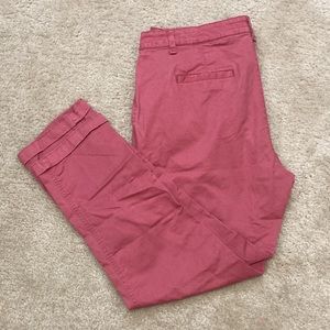 Girlfriend khaki pants